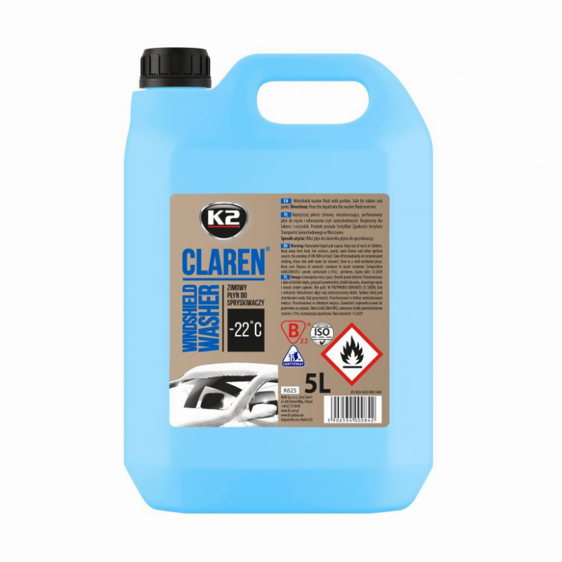 [10842] LANGŲ PLOVIMO SKYSTIS "CLAREN" 5L -22C