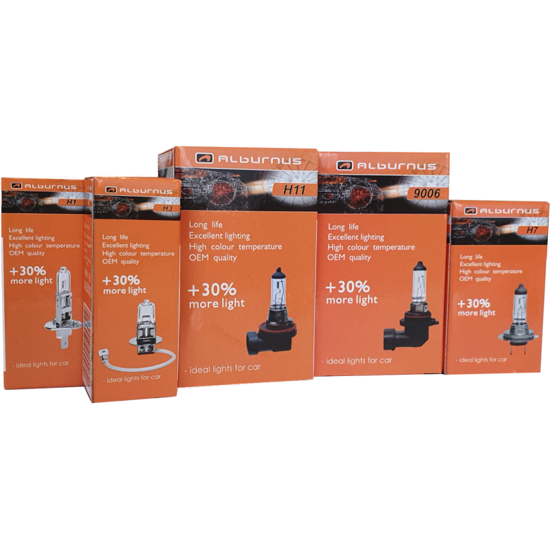 [AL50000] CAR LIGHTS H1, H3, H4, H7, H8, H11, 9005, 9006, 9007