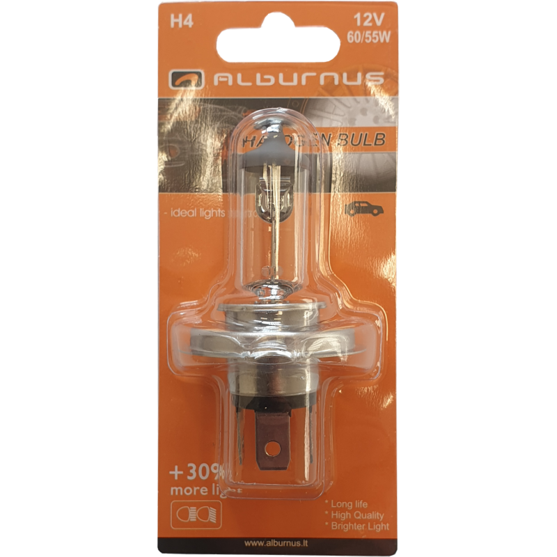 [AL50015] CAR LIGHTS H4 +30%