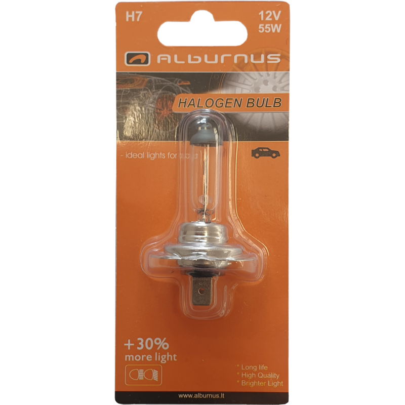 [AL50017] CAR LIGHTS H7 +30%