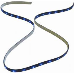 [2078A09W] LED JUOSTELĖ 25CM BALTU PAGR. KLIJUOJAMA