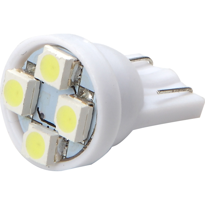 [AL50313] LEMPUTĖS W5W T10 LED 4SMD 12V (2VNT)