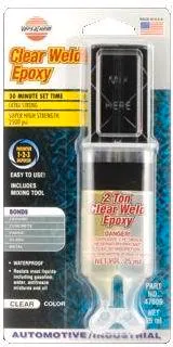 [VE47609] SKAIDRŪS EPOKSIDINIAI KLIJAI ''CLEAR WELD EPOXY''