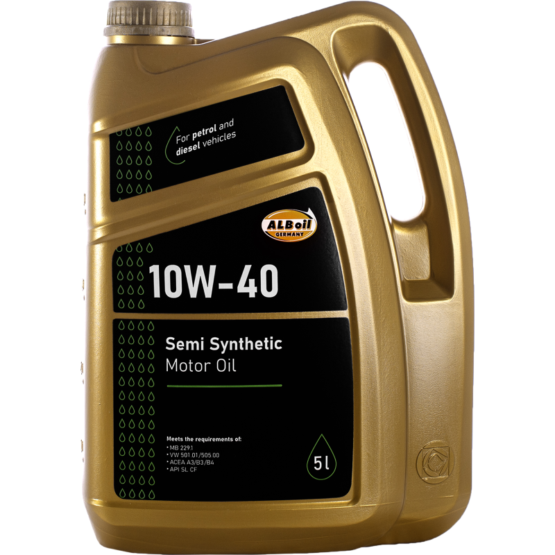 [ALBSS5L] ALB ALYVA 10W-40 PUSIAU SINTET. UNIVERSALI 5L