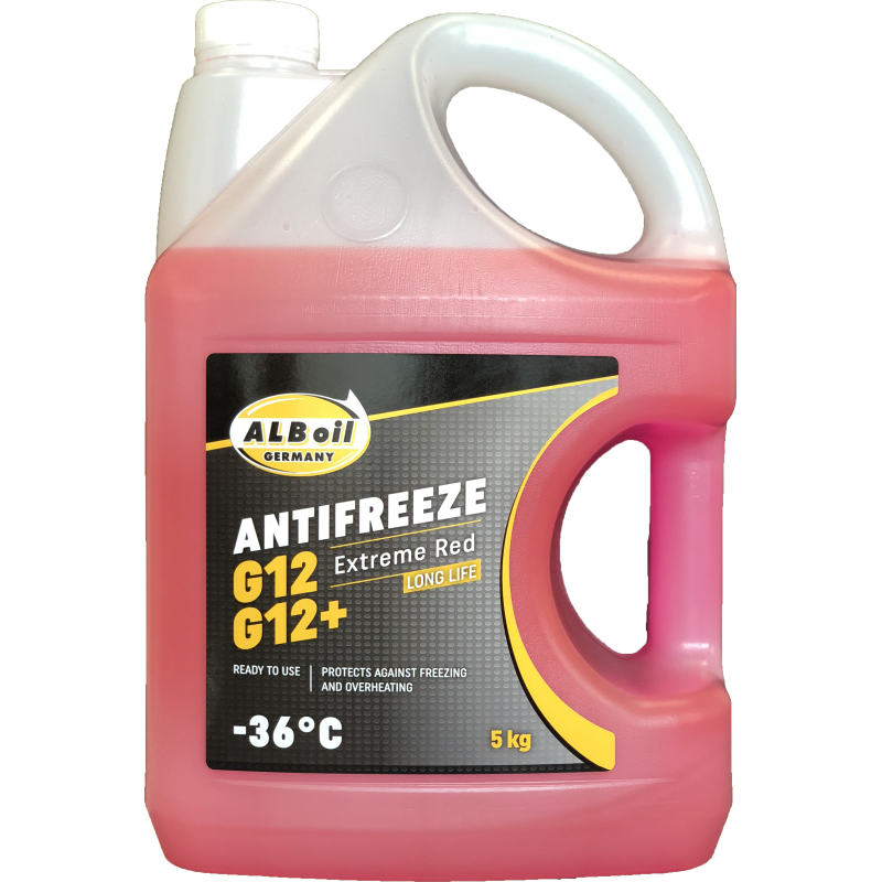 [ALB10295] ANTIFRIZAS G12/G12+ "ALB RED 5KG ANTIFREEZE -36"