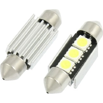 [AL50349] LEMPUTĖS C5W T11 LED 3SMD 39MM CANBUS SV8.5-8 12V (2VNT)