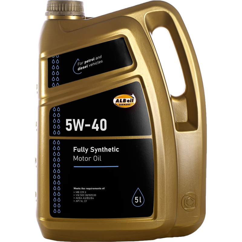 [ALBFS5L] ALB ALYVA 5W-40 PILNAI SINTET. UNIVERSALI 5L