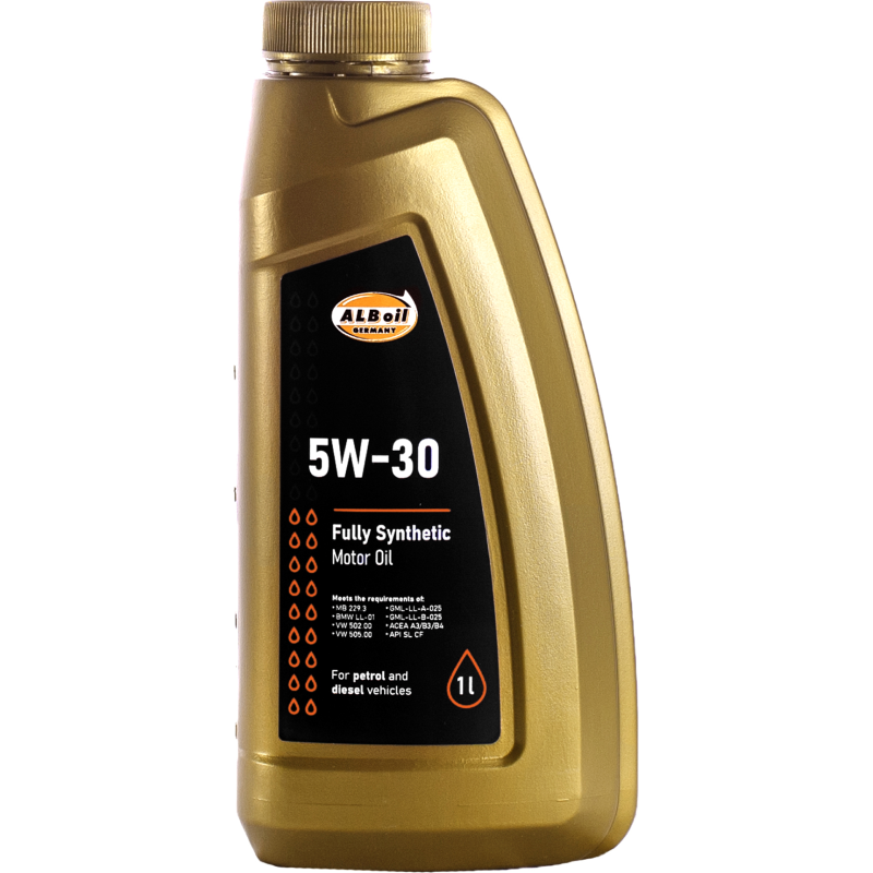 [ALBXT1L] ALB ALYVA 5W-30 PILNAI SINTET. UNIVERSALI 1L