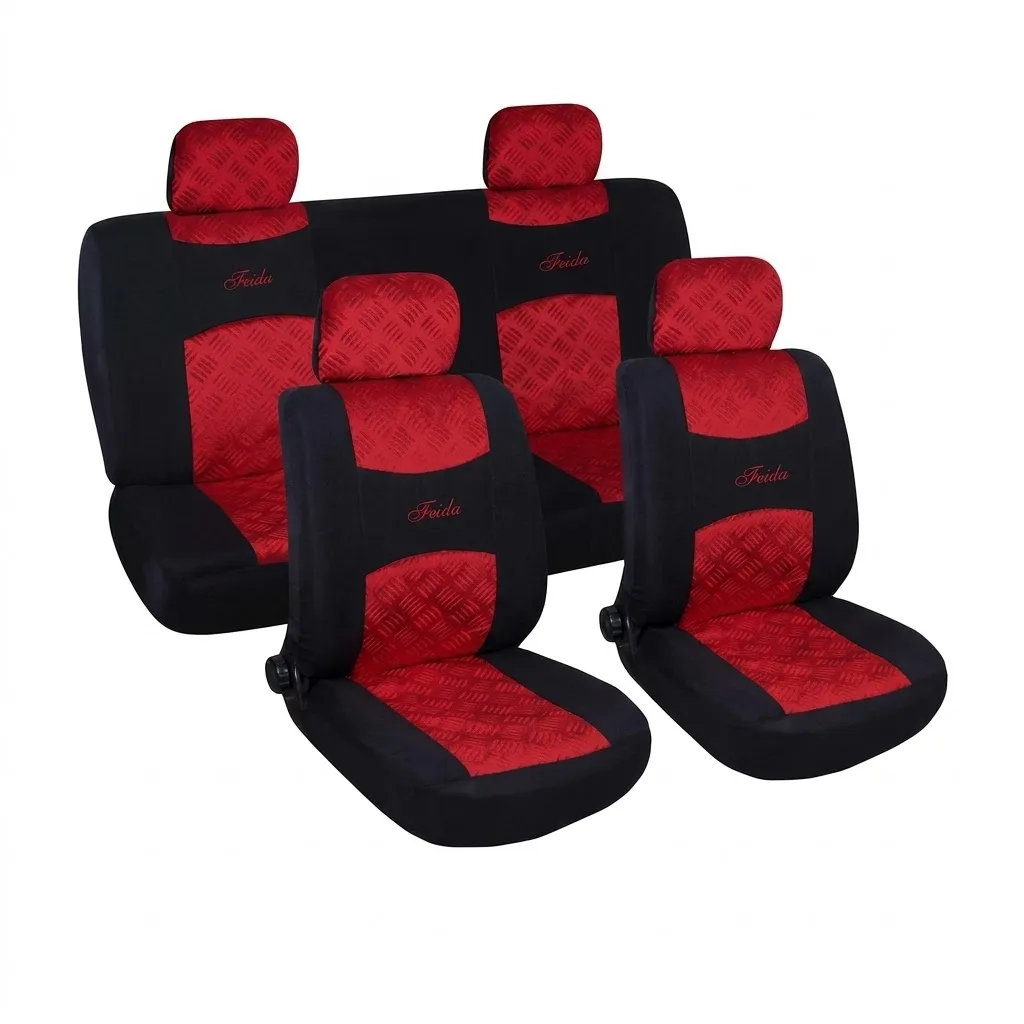 [03-7106-1] SĖDYNĖS UŽTIESIMAS BLACK/RED