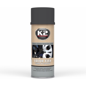 [10343BK/MAT] GUMUOTI DAŽAI JUODI MATINIAI "COLOR FLEX" K2 400ML
