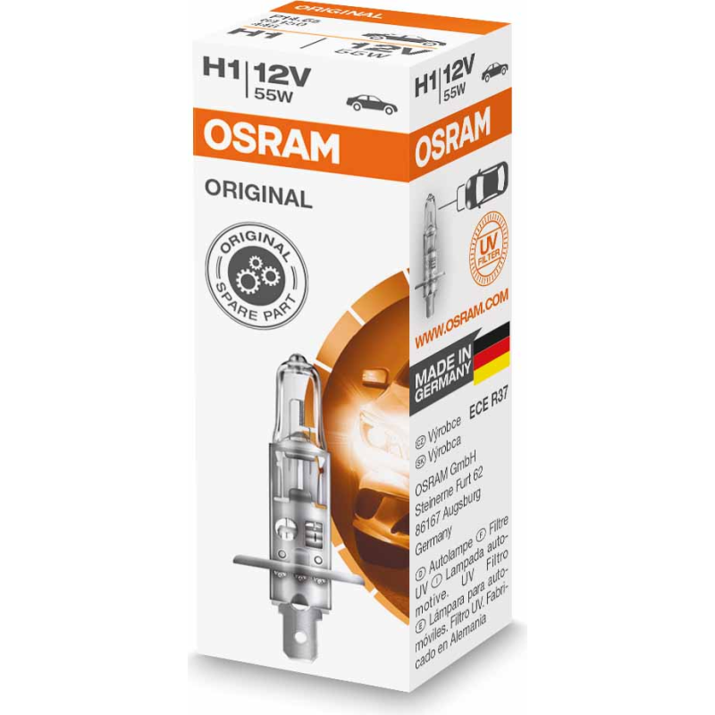 [OS-64150] OSRAM LEMPUTĖS H1 55W 12V P14,5S FS1