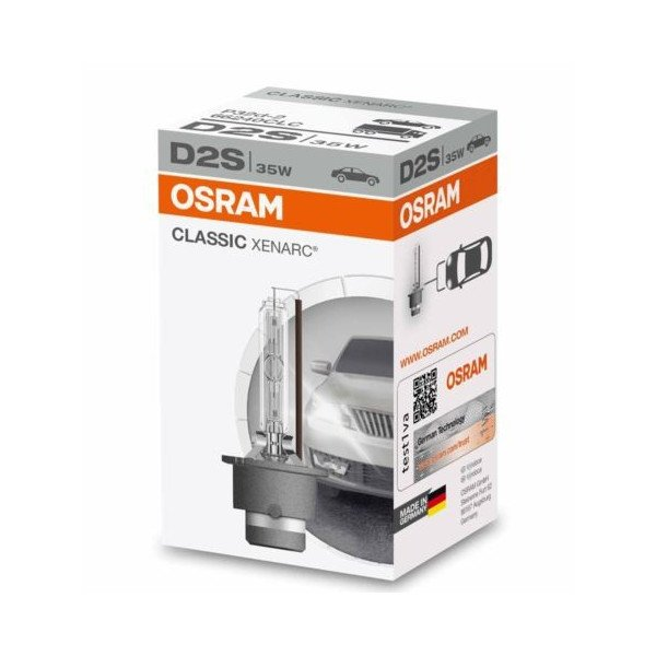 [OS-66240CLC] OSRAM LEMPUTĖS D2S 35W P32D-2 10X1