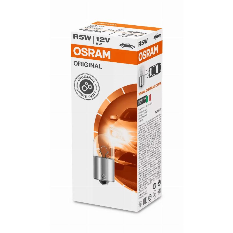 [OS-5007] OSRAM LEMPUTĖS R5W 12V BA15S LF UNV1