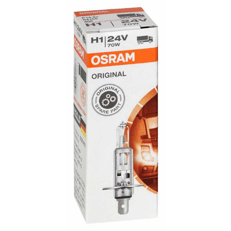 [OS-64155] OSRAM LEMPUTĖS H1 70W 24V P14,5S