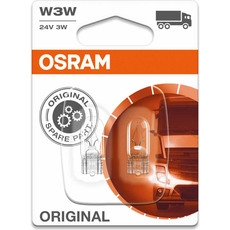 [OS-2841-02B] OSRAM LEMPUTĖS 02B 3W 24V  W2.1X9,5D