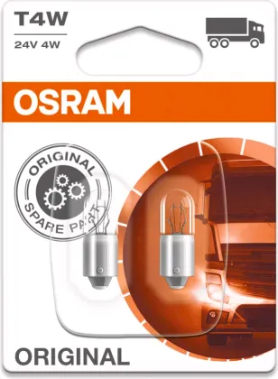 [OS-3930-02B] OSRAM LEMPUTĖS T4W 02B 24V BA9S