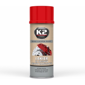 [10346RED] STABDŽIŲ APKABOS RAUDONI DAŽAI "CALIPER" K2 400ML