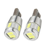 [AL50371] LEMPUTĖS W5W T10 LED 6SMD CANBUS 12V (2VNT)