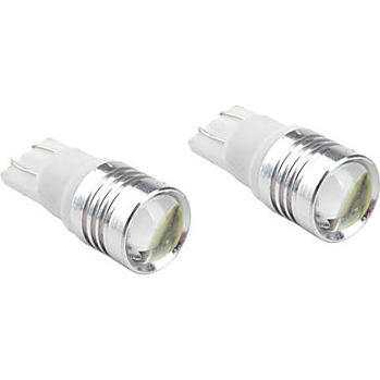 [AL50377] LEMPUTĖS W5W T10 LED 1SMD LENS 12V (2VNT)