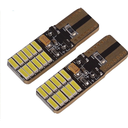 LEMPUTĖS W5W T10 LED 24SMD CANBUS 12V (2VNT)