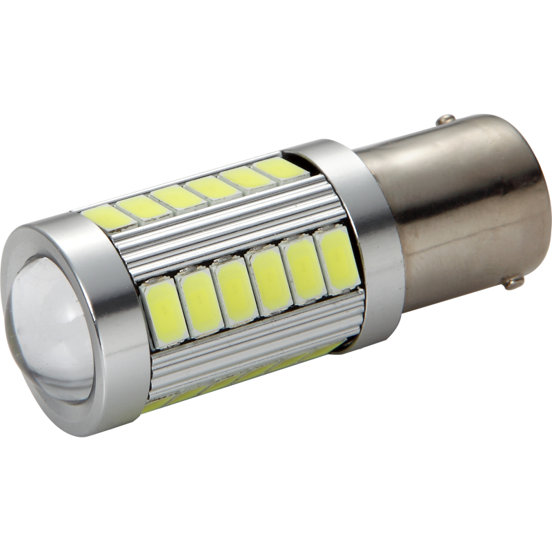 [AL50398] LEMPUTĖS S25 LED 33SMD BA15S CANBUS 12V (2VNT)