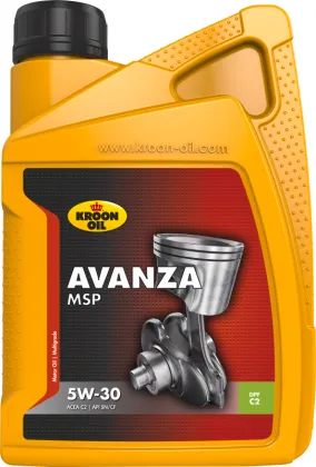 [KR33483] PILNAI SINTETINĖ ALYVA  KROON-OIL AVANZA MSP 5W-30