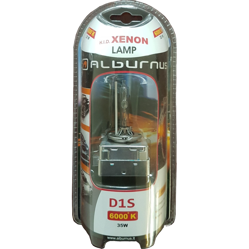 [ALH5023-01B] LEMPUTĖ HID D1S 6000K BLI1