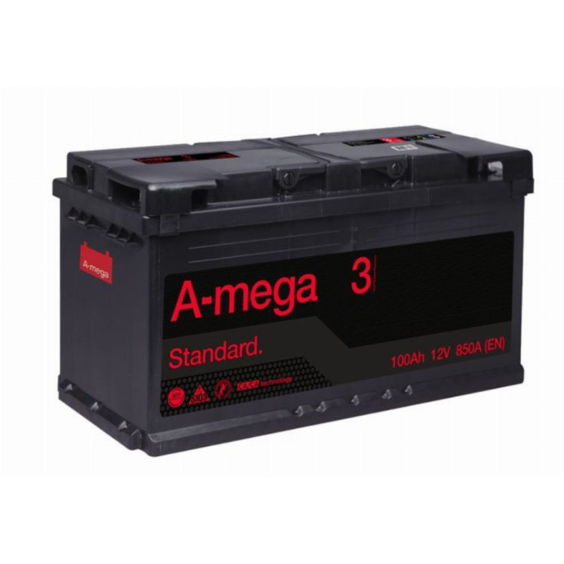 [3MS100R] A-MEGA STANDARD 12V/62AH/560A EN