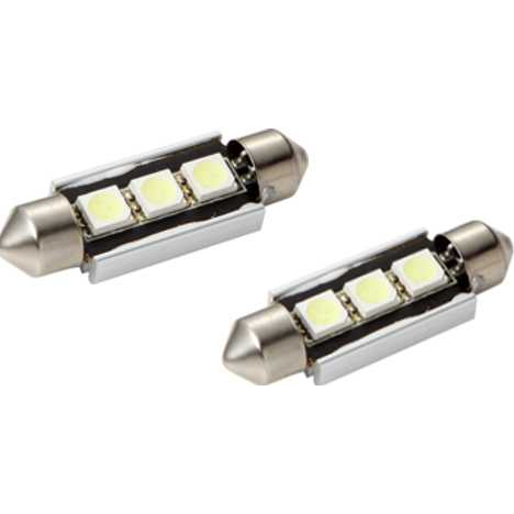 [AL50324-39] LEMPUTĖS C5W T11 LED 3SMD 39MM CANBUS SV8.5-8 12V (2VNT)