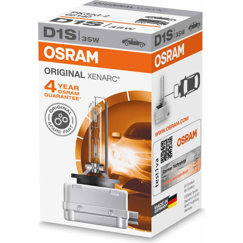 [OS-66140] OSRAM LEMPUTĖS D1S 35W PK32D-2 4X1 1A