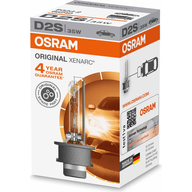 [OS-66240] OSRAM LEMPUTĖS D2S 35W P32D-2