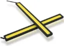 LED JUOSTELĖ COB DRL-BLACK 12V 17CM