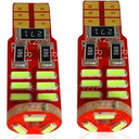 LEMPUTĖS W5W T10 LED 15SMD CANBUS 12V (2VNT)