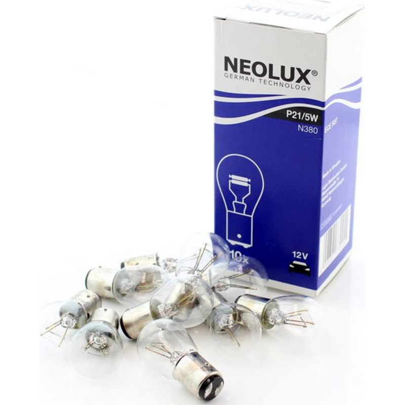 [NO-N380] NEOLUX LEMPUTĖS P21/5W 12V BAY15D