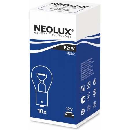 [NO-N382] NEOLUX LEMPUTĖS P21W 12V BAY15S