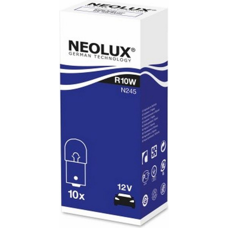 NEOLUX LEMPUTĖS R10W 12V BA15S 5XFS10