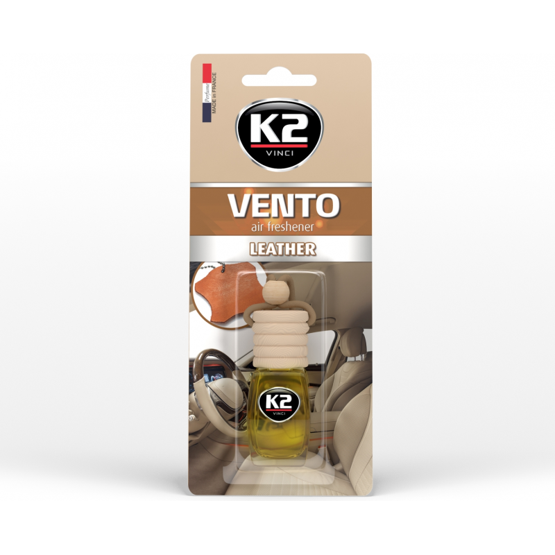[K2V469] AIR FRESHENER K2 VENTO LEATHER