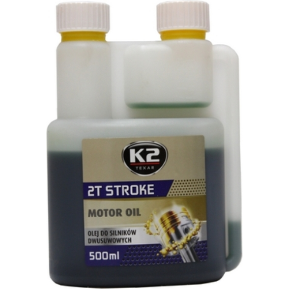 [2TG500ML] DVITAKTĖ K2 PUSIAU SINTETINĖ  ALYVA 500ML GREEN