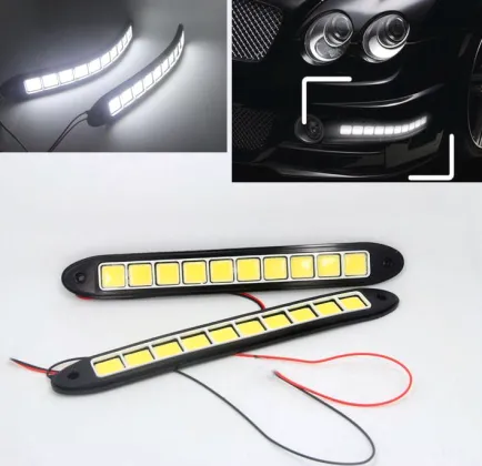 [SN2842] LED JUOSTELĖ RCJ-COB DRL-WHITE 12V 10LED