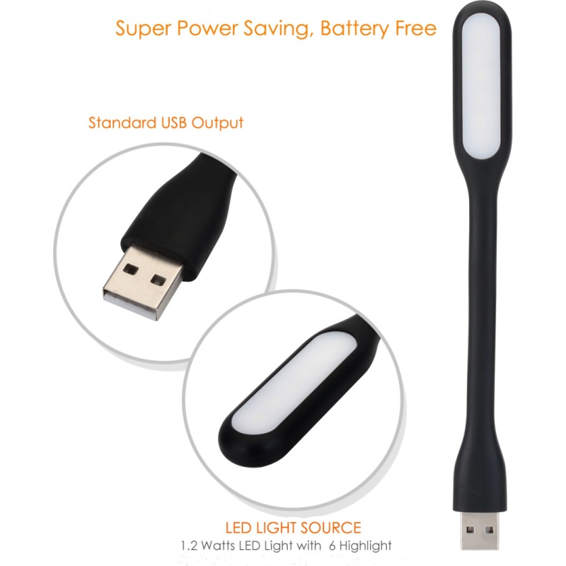 LED PASIŠVIETIMO LEMPUTĖ USB