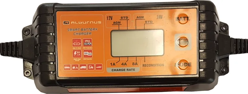 [DFA-40LD] AKUMULIATORIAUS ĮKROVIKLIS IŠMANUSIS 8A 12/24V