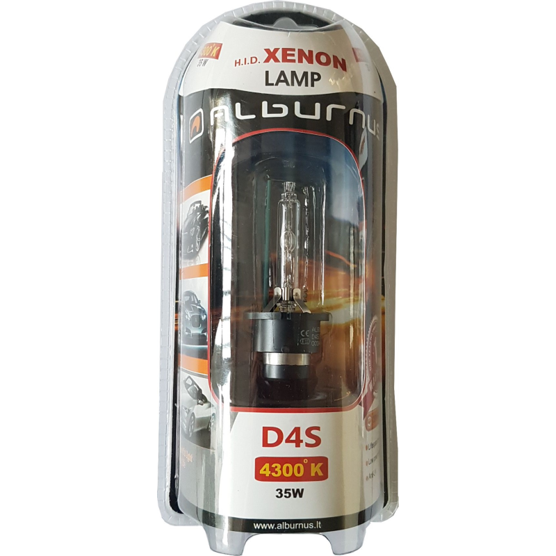 [ALH5040-01B] LEMPUTĖ HID D4S 4300K BLI1