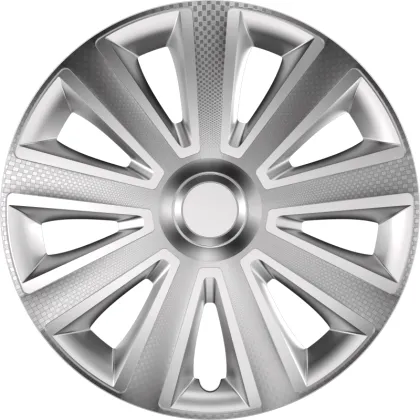 [WV-3519-SI-14] WHEEL COVERS AVIATOR CARBON