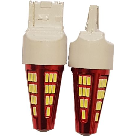 [AL50068] LEMPUTĖS W21W T20 LED 48SMD CANBUS 12V (2VNT)