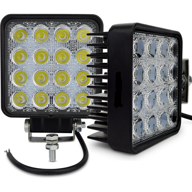 [L5048] PAPILDOMAS TOLIMAS LED ŽIBINTAS 48W 16LED 9-30V