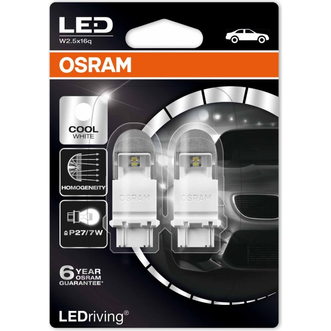 [OS-3557CW-02B] OSRAM LEMPUTĖS LED 2W 12V W2.5X16Q 5XBLI24K