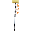 TELESKOPINIS PLOVIMO ŠEPETYS 145/236 CM
