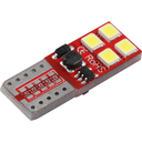 LEMPUTĖS W5W T10 LED 8SMD CANBUS 24V (2VNT)