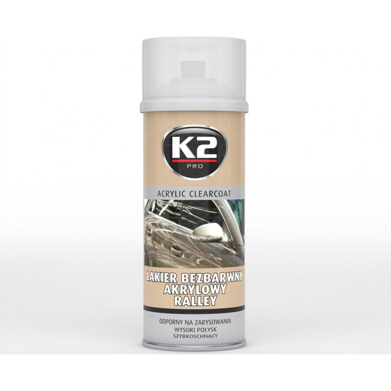 [10349] SKAIDRUS BLIZGUS AKRILINIS LAKAS K2 GLOSS 400ML SPRAY