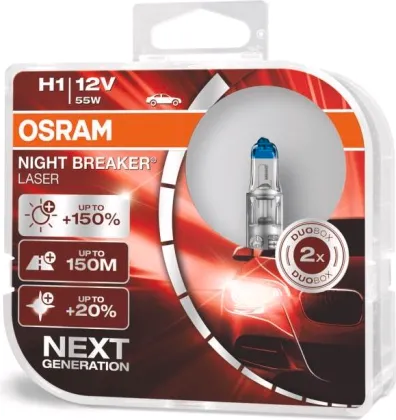 [OS-64150NL-HCB] OSRAM LEMPUTĖS H1 HCB 55W 12V P14,5S HCB2BOX